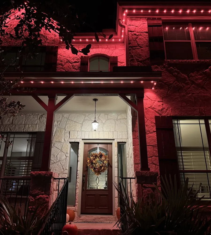 Game day — brite bird permanent outdoor lighting